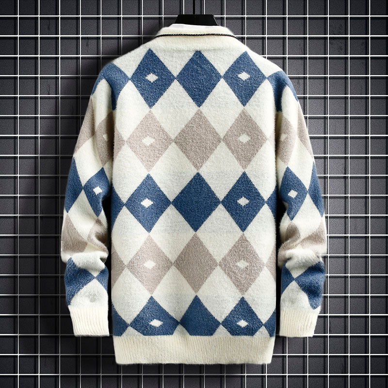 Casualowy sweter mêski
