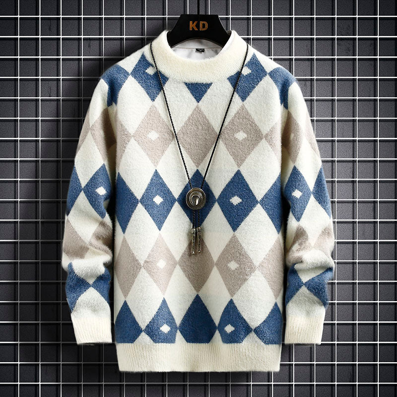 Casualowy sweter mêski