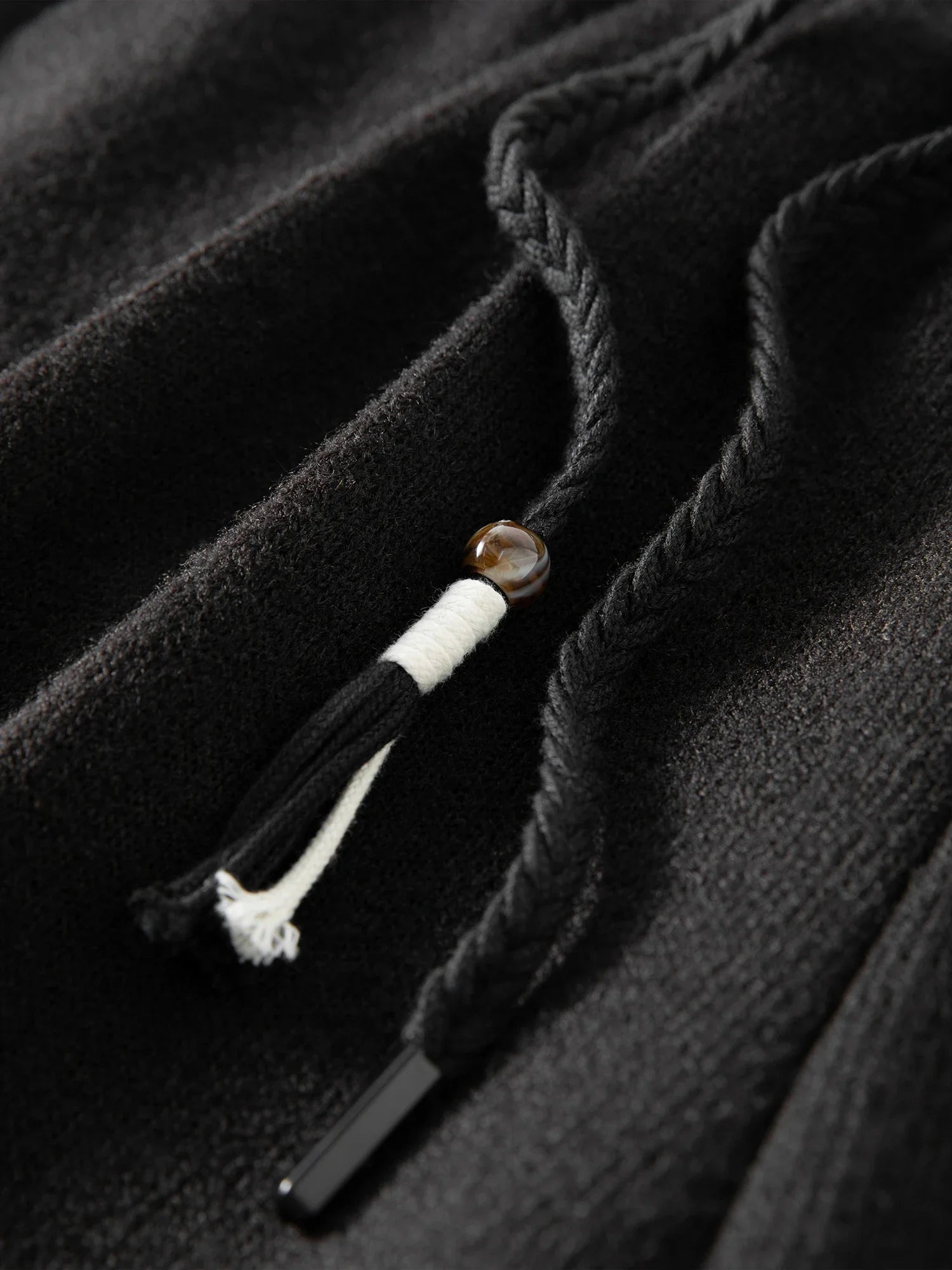 Luźne, swobodne, wełniane spodnie