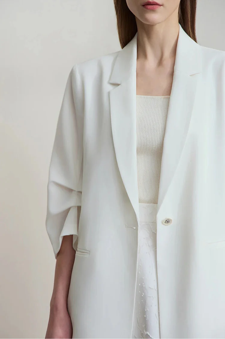 Klasyczna luźna marynarka