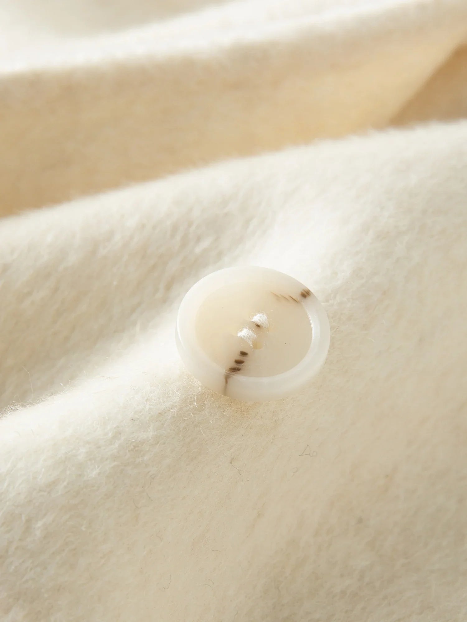 Wełniany płaszcz dwustronny długi