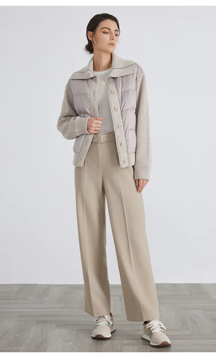 Kurtka z wełny puchowej