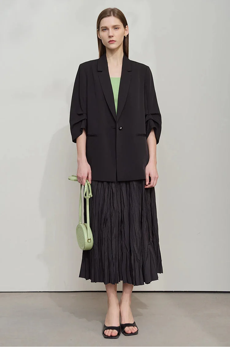 Klasyczna luźna marynarka