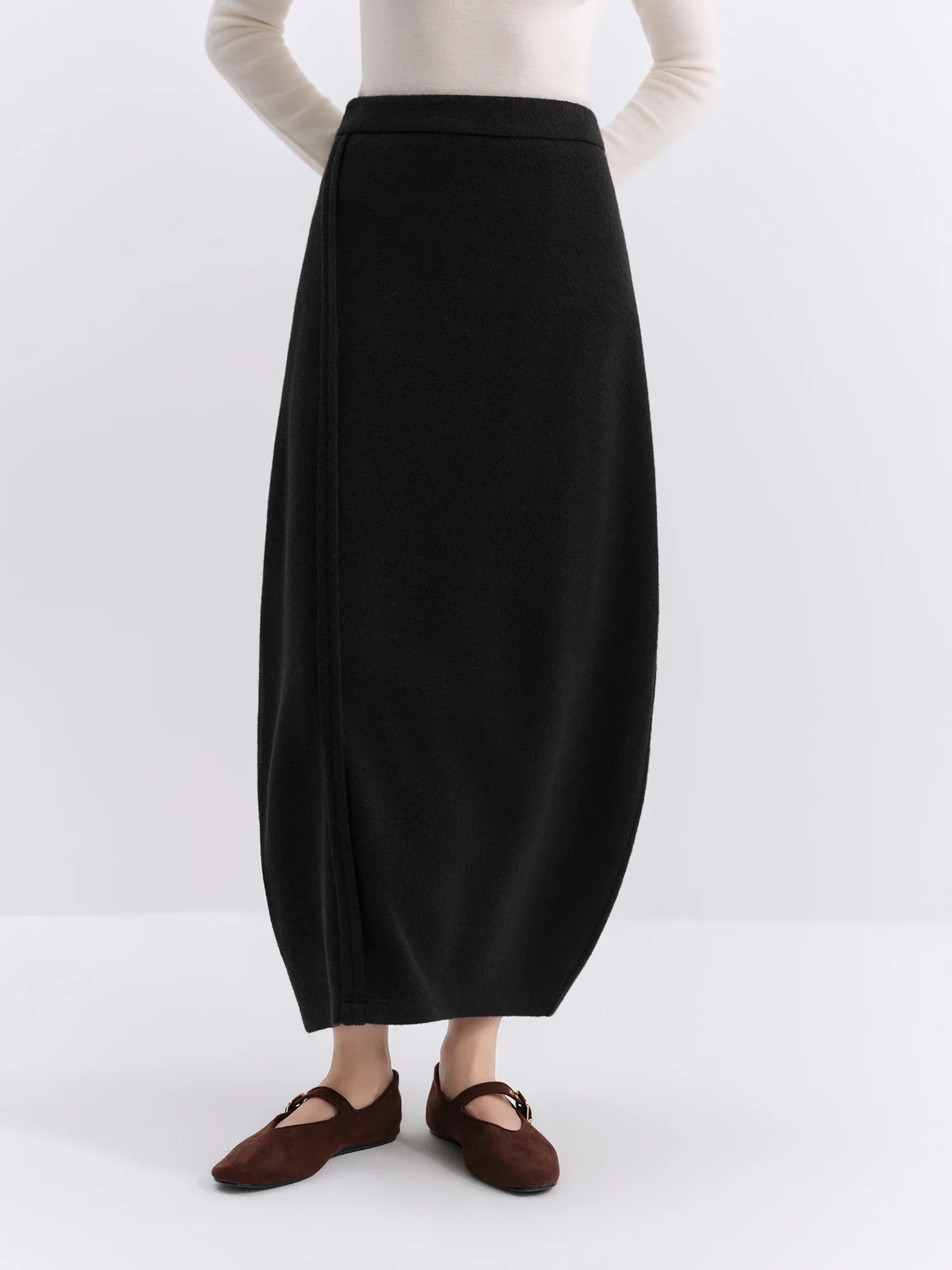 Spódnica wełniana na jesień i zimę