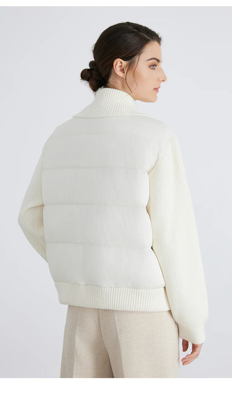 Kurtka z wełny puchowej