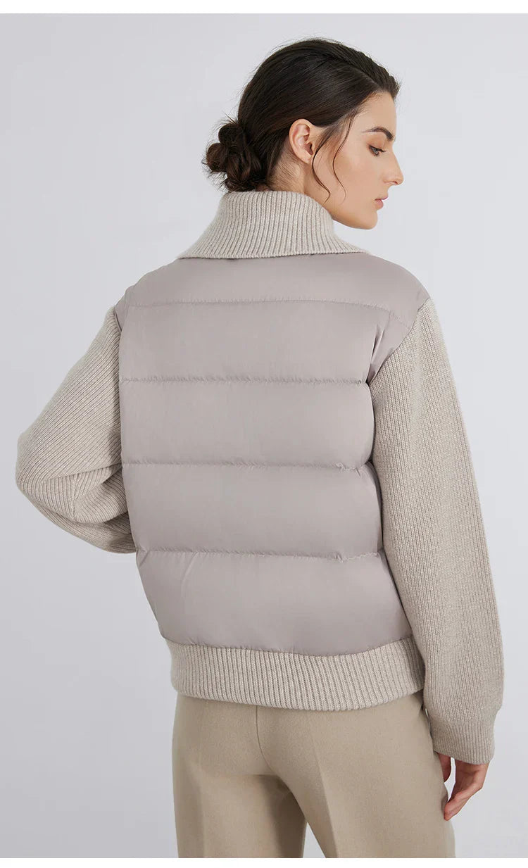 Kurtka z wełny puchowej