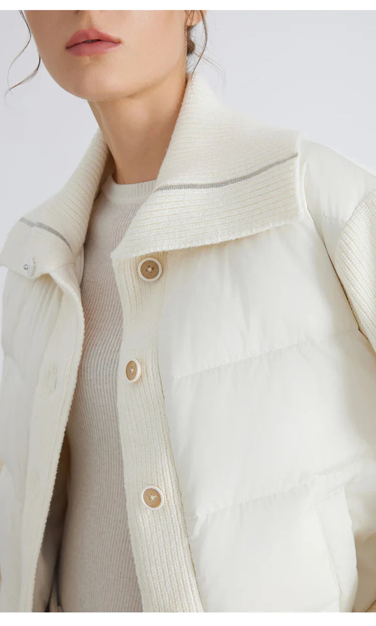 Kurtka z wełny puchowej