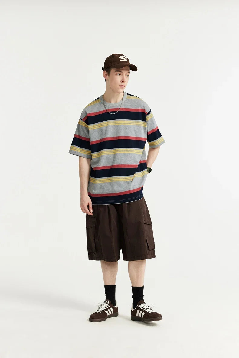 Klasyczny T-shirt w paski