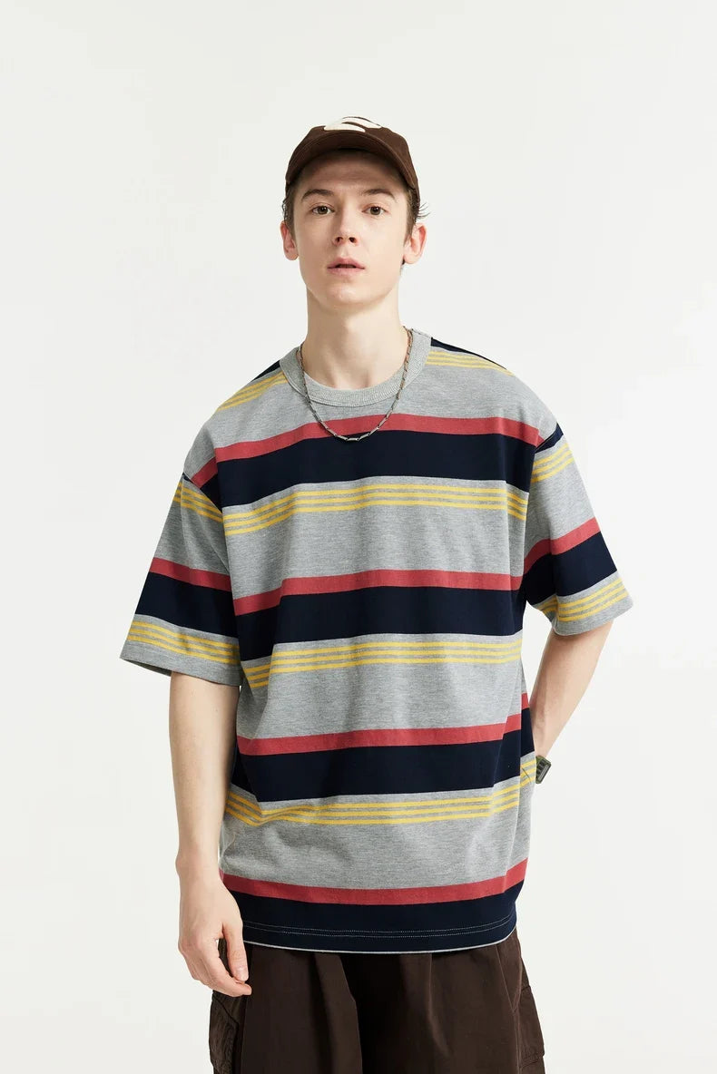 Klasyczny T-shirt w paski