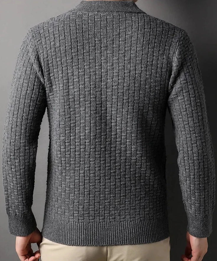 Sweter żakardowy