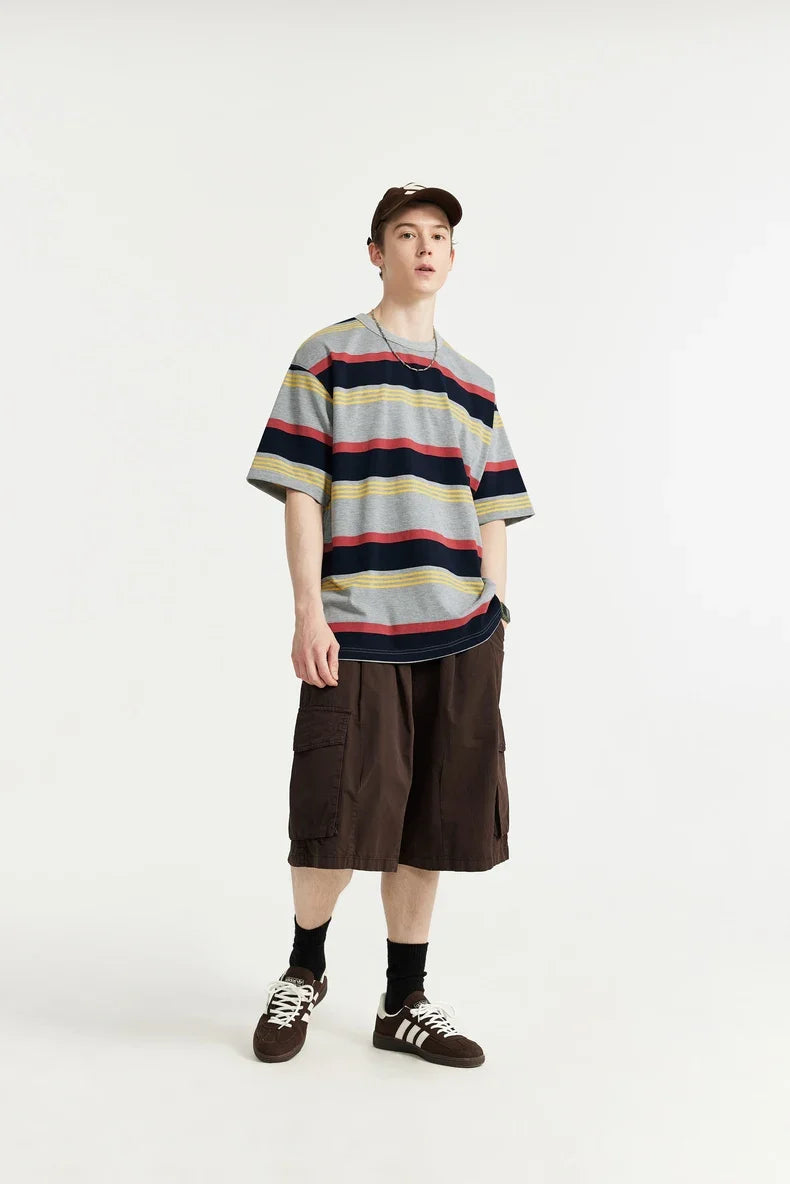 Klasyczny T-shirt w paski