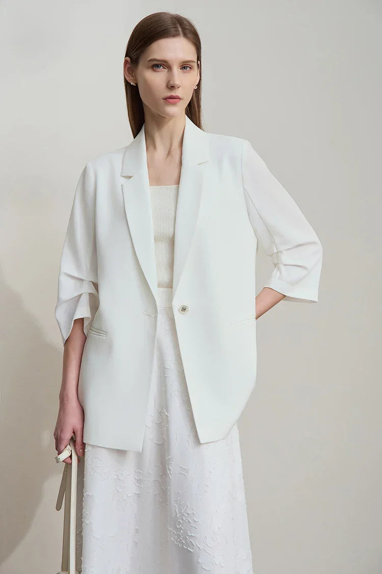 Klasyczna luźna marynarka