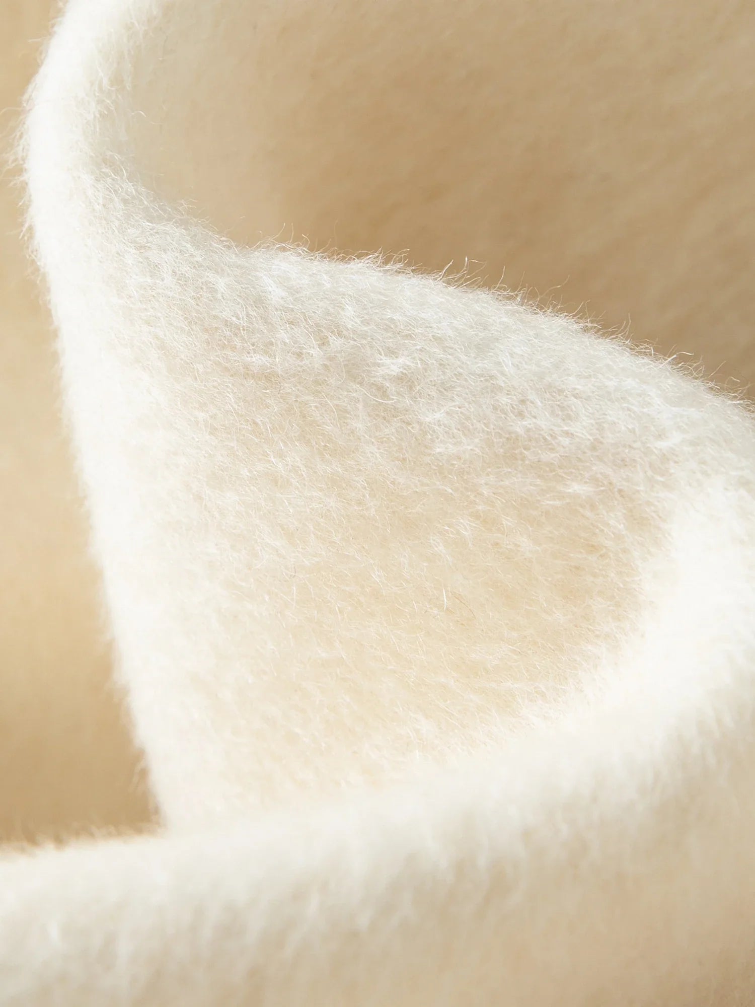 Wełniany płaszcz dwustronny długi