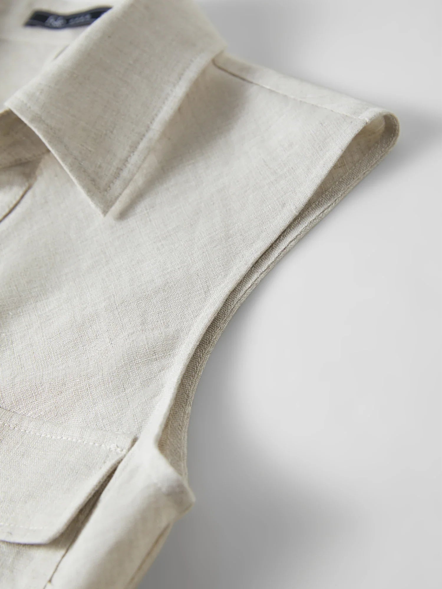 Luźny komplet: kamizelka, top i spodnie