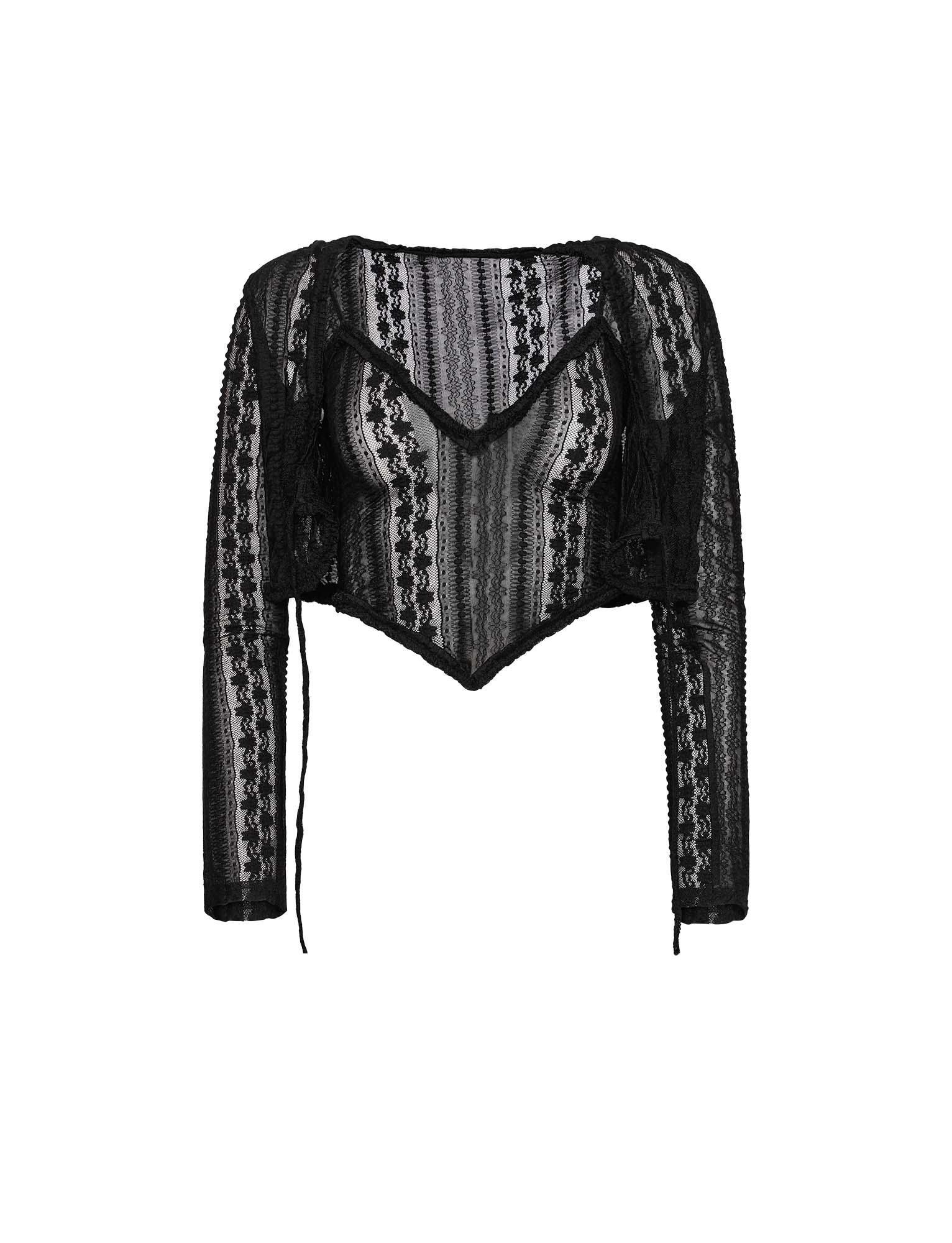 Elegancki krótki top