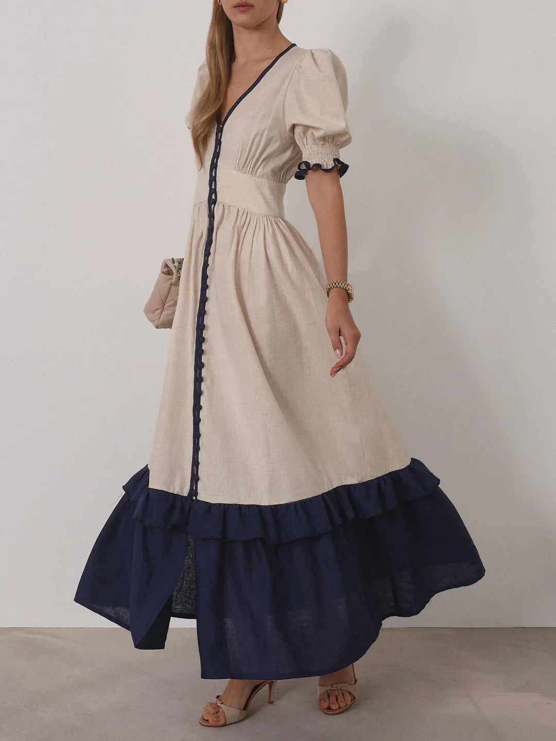 Współczesna sukienka maxi