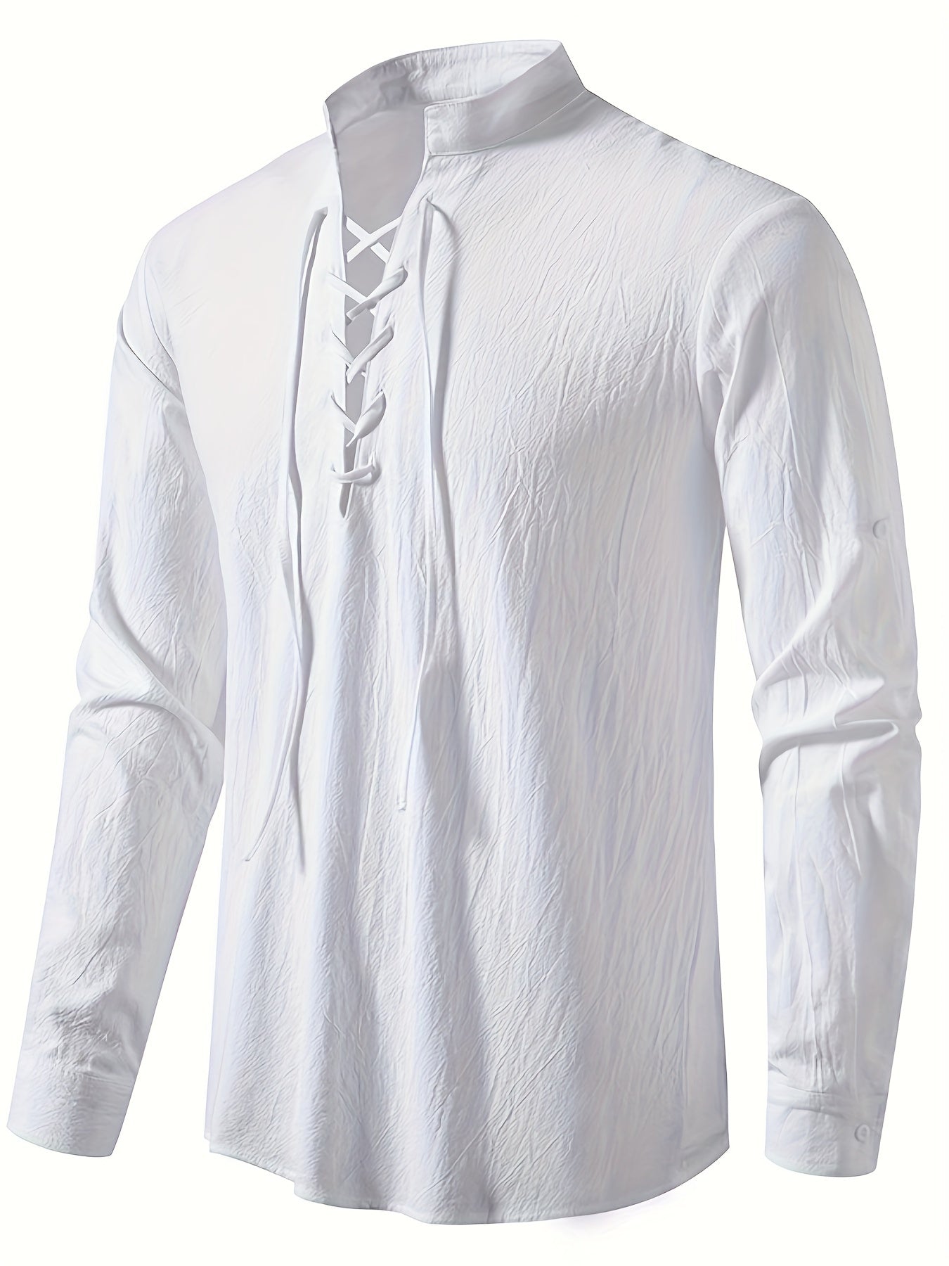 Casualowa koszulka Henley z dęugim rêkawem