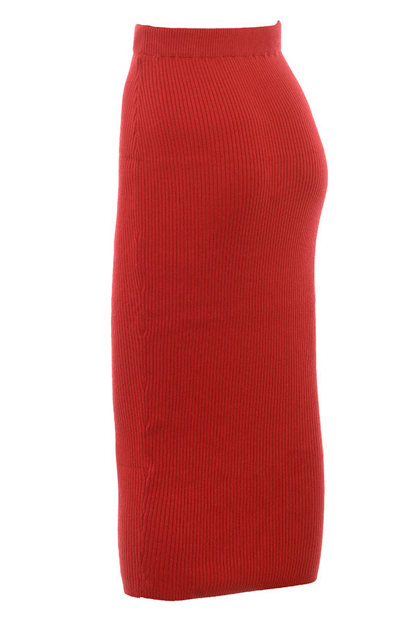 Sweter z mieszanki kaszmiru w kolorze szkaręatnym, z kokardką